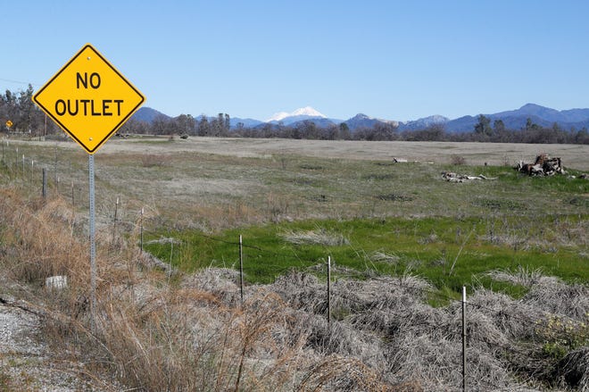 Bethel Church plans to build its new campus on this land off Collyer Drive in east Redding. The project is set for a 39-acre corner lot at Twin Tower and Collyer drives with a view of Mt. Shasta, just north of Highway 299.